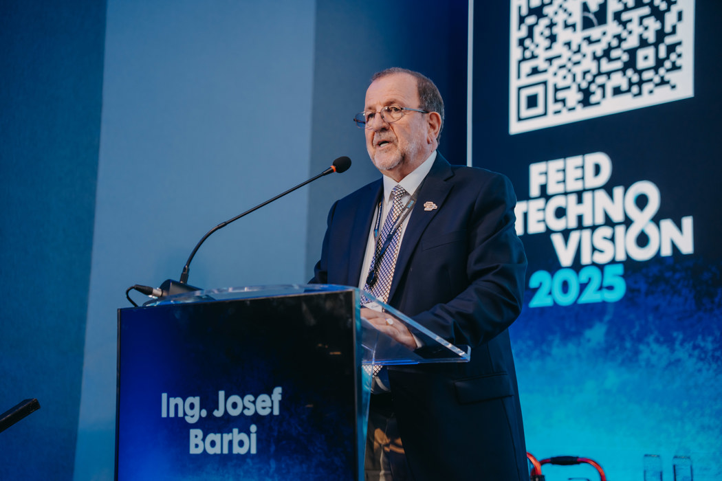 Ing. Josef Barbi presenting at FeedTechnoVision