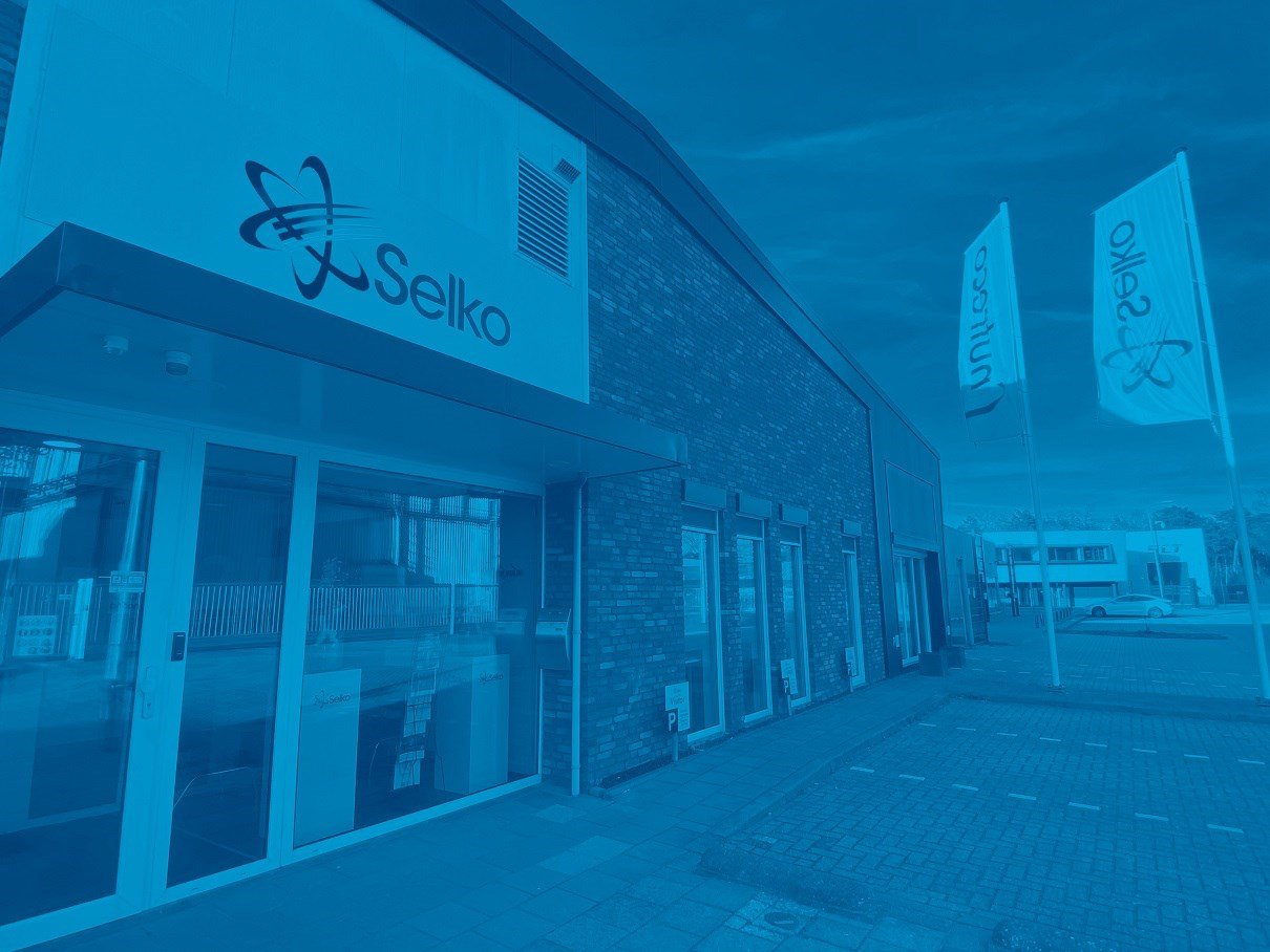 selko office tilburn NL with blue filter